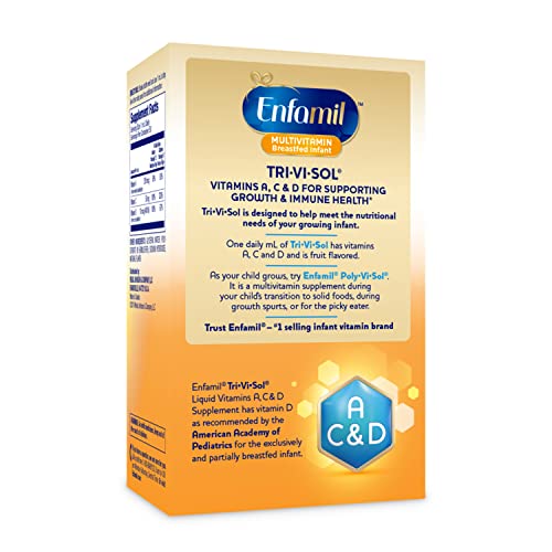 Enfamil Tri-Vi-Sol Liquid Vitamins A, C &Amp; D Supplement For Infan Enfamil Tri-Vi-Sol Liquid Vitamins A, C &Amp; D Supplement For Infan