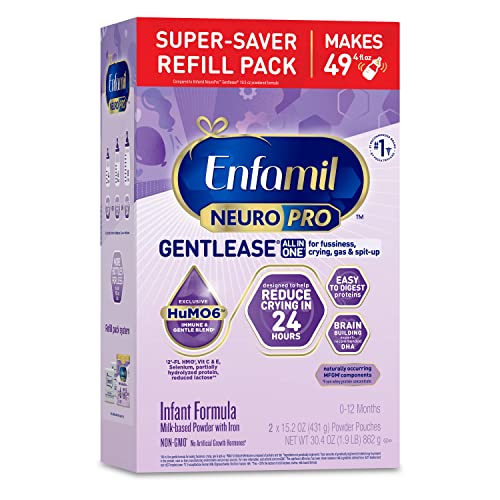 Enfamil, Neuropro Gentlease Formula, Milk Powder Refill, 30.4 Oz