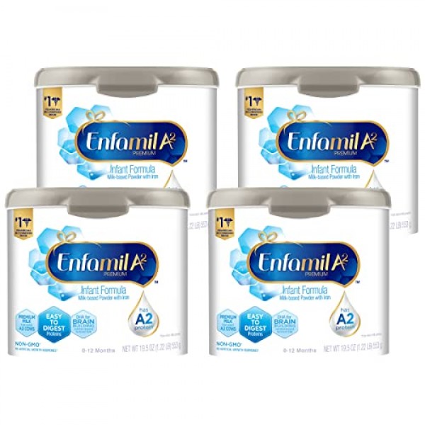 Enfamil A2 Premium Infant Formula, Premium Milk From Select A2 C