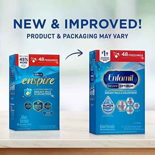 Enfamil Enspire Non-Gmo Baby Formula, Milk Powder, 20.5 Ounce P Enfamil Enspire Non-Gmo Baby Formula, Milk Powder, 20.5 Ounce P
