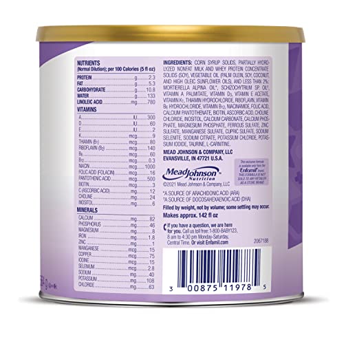 Enfamil Gentlease Baby Formula, Reduces Fussiness, Crying, Gas a...