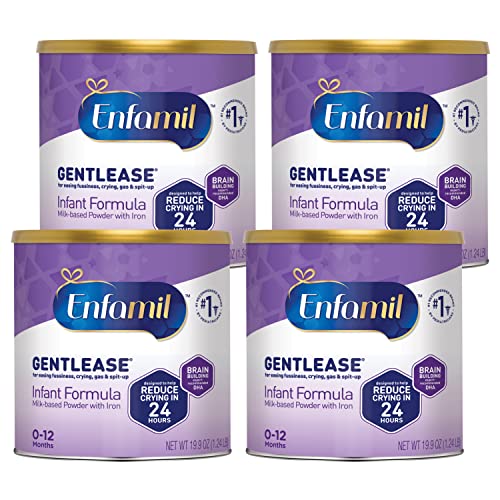Enfamil Gentlease Baby Formula, Reduces Fussiness, Crying, Gas a...