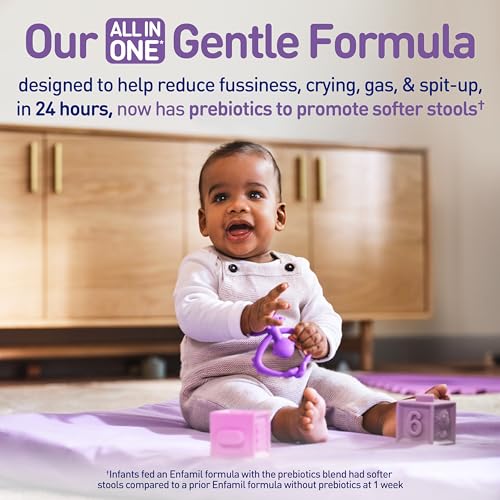 Enfamil NeuroPro Gentlease Baby Formula, Brain Building DHA, HuM...