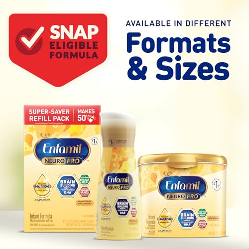 Enfamil NeuroPro Ready to Feed Baby Formula, Ready to Use, Brain...