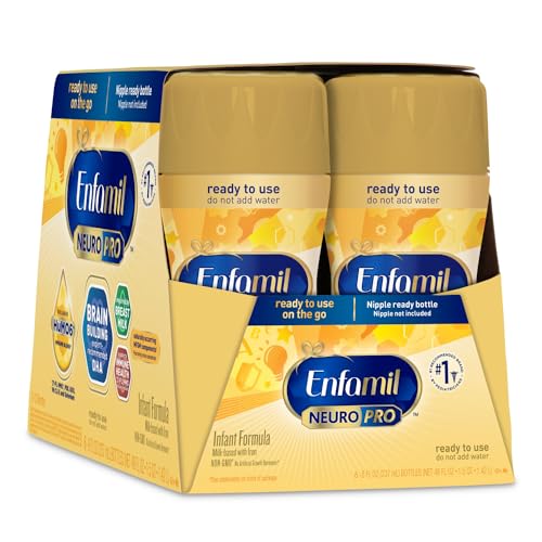 Enfamil NeuroPro Ready to Feed Baby Formula, Ready to Use, Brain...