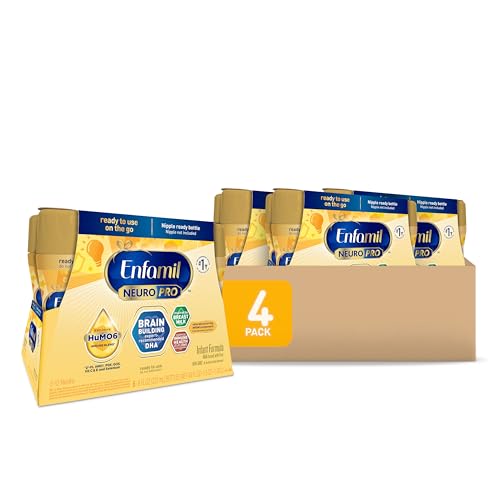 Enfamil NeuroPro Ready to Feed Baby Formula, Ready to Use, Brain...