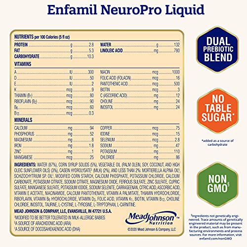 Enfamil Neuropro Ready-To-Use Baby Formula, Ready To Feed, Brain