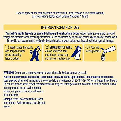 Enfamil Neuropro Ready-To-Use Baby Formula, Ready To Feed, Brain