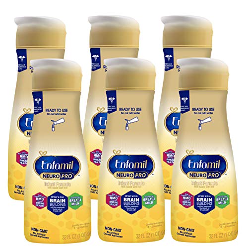 Enfamil Neuropro Ready-To-Use Baby Formula, Ready To Feed, Brain