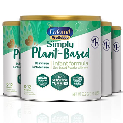 Enfamil ProSobee Soy-Based Infant Formula for Sensitive Tummies,...