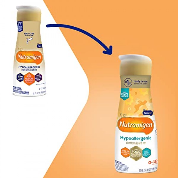Enfamil Nutramigen Hypoallergenic Colic Baby Formula Lactose Fre