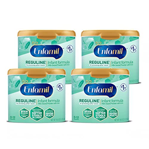 Enfamil Reguline Baby Formula, Designed For Soft, Comfortable St Enfamil Reguline Baby Formula, Designed For Soft, Comfortable St