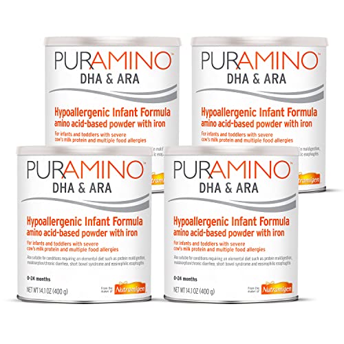 Puramino Hypoallergenic Baby Formula Powder For Severe Food Alle