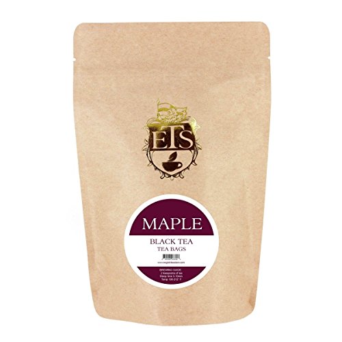 Flavored Black Tea - 50 Teabags Pouch - Maple