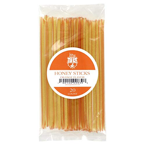 English Tea Store, Ets Honey Sticks 20 Count, Orange, 0.25 Ounce