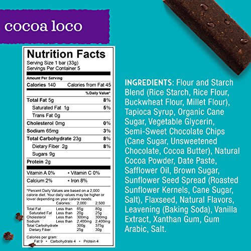 Enjoy Life Baked Chewy 1 Ounce Bars, Gluten Free, Dairy Free, Nu