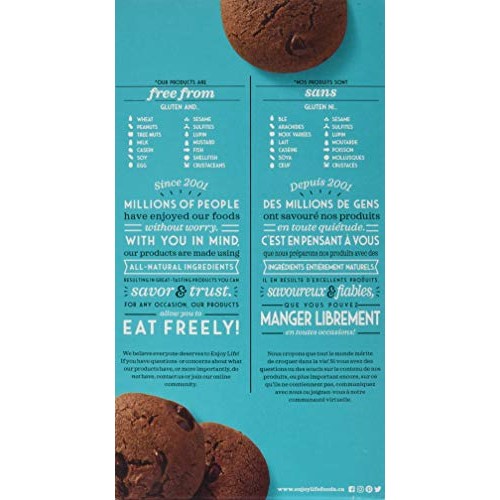 Enjoy Life Double Chocolate Cookies - 6 Oz