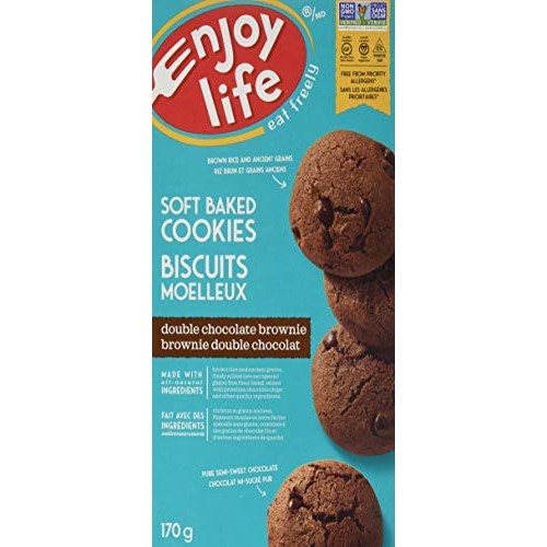 Enjoy Life Double Chocolate Cookies - 6 Oz