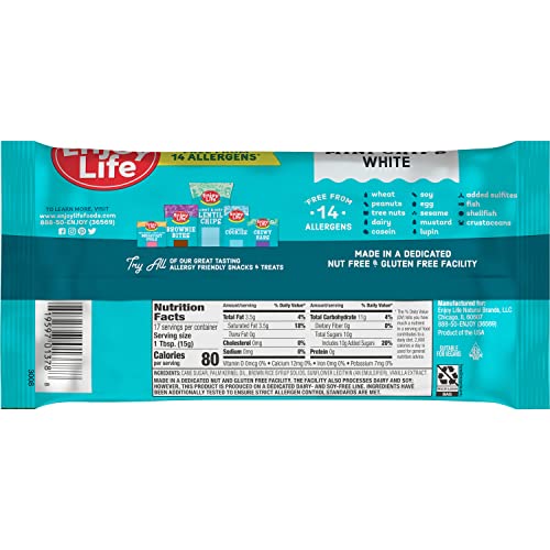 Enjoy Life Foods Mini White Baking Chips, White Chocolate Flavor...