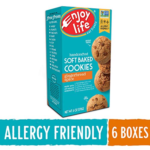 Enjoy Life Gingerbread Spice Soft Baked Cookies, Soy Free, Dairy