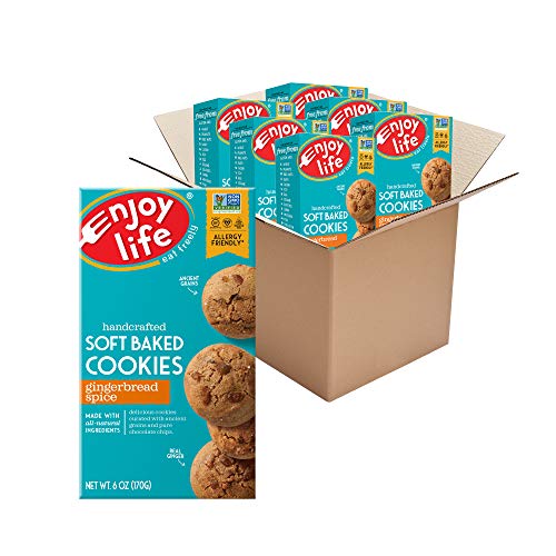 Enjoy Life Gingerbread Spice Soft Baked Cookies, Soy Free, Dairy