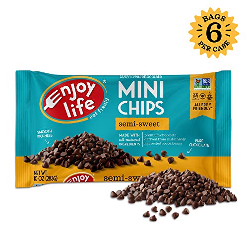 Enjoy Life Semi-Sweet, Dairy Free, Nut Free Vegan Chocolate Chip