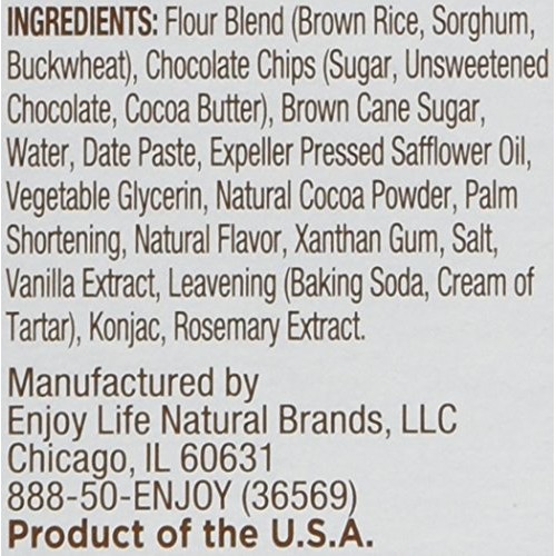 Enjoy Life Soft Baked Mini Cookies, Soy Free, Nut Free, Gluten F