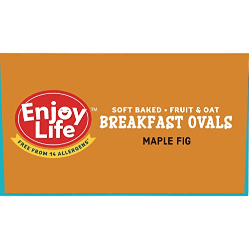 Enjoy Life Soft Baked Maple Fig Ovals Breakfast Bars, Gluten Fre