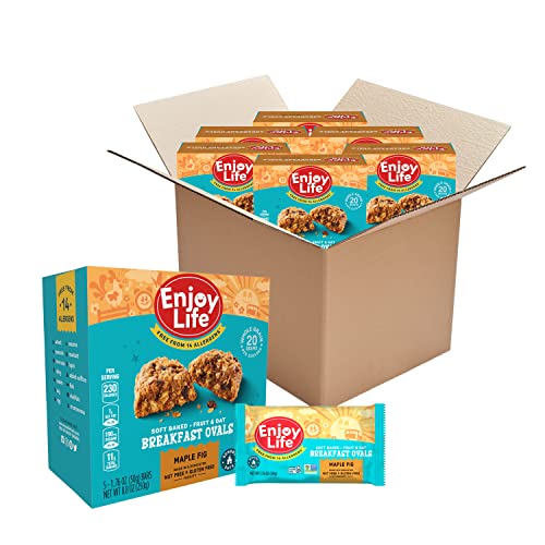 Enjoy Life Soft Baked Maple Fig Ovals Breakfast Bars, Gluten Fre