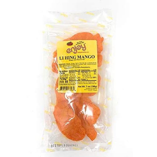 Li Hing Mango Bag 7 Ounce Enjoy Snacks Of Hawaii