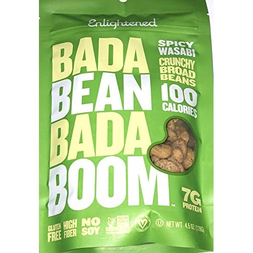 Enlightened Bada Bean Bada Boom Crunchy Broad Beans 4.5Oz - 3 Ba