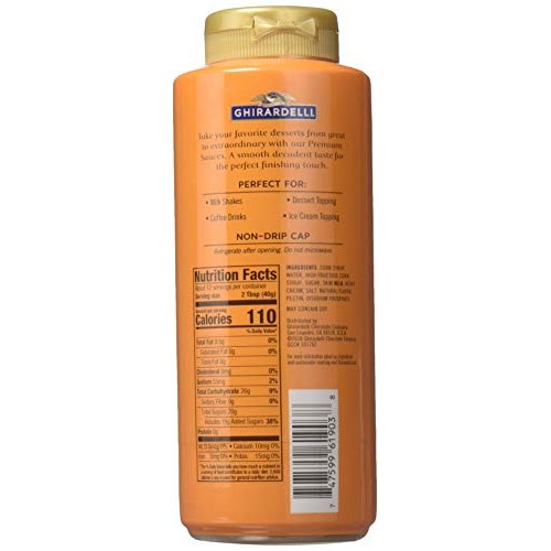Ghirardelli Caramel Sauce, 17 Oz Ghirardelli Caramel Sauce, 17 Oz