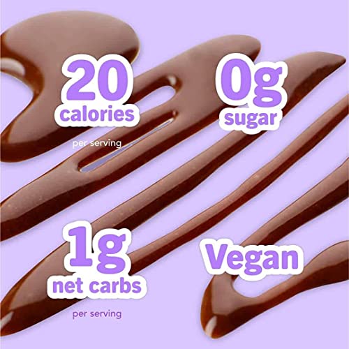 Keto Chocolate Syrup by Enlightened - Gluten-Free, Vegan , Koshe...