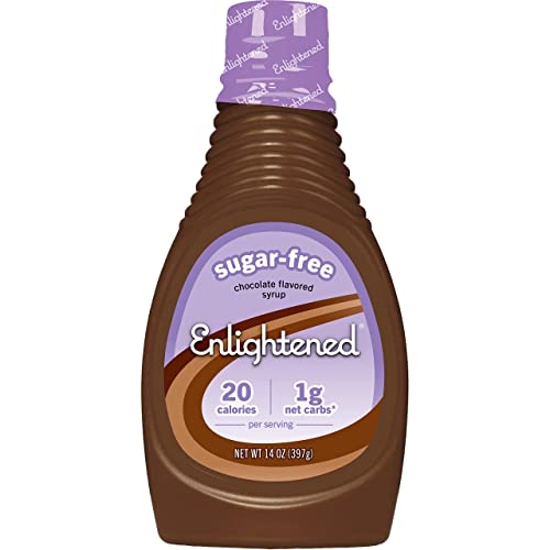 Keto Chocolate Syrup by Enlightened - Gluten-Free, Vegan , Koshe...