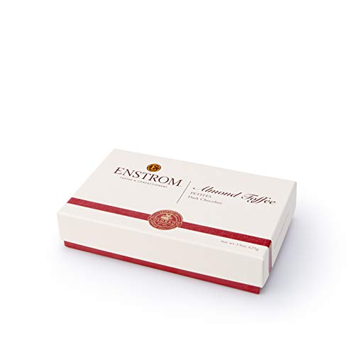 Enstrom Dark Chocolate Almond Toffee Petites 15oz box | Bite-siz...