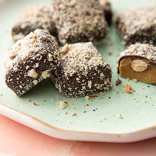 Enstrom Dark Chocolate Almond Toffee Petites 15oz box | Bite-siz...