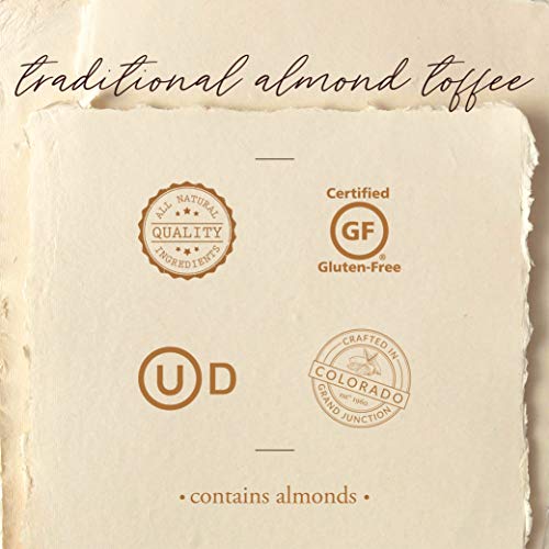 Enstrom Milk Chocolate Almond Toffee 2lb box | Handcrafted | Glu...