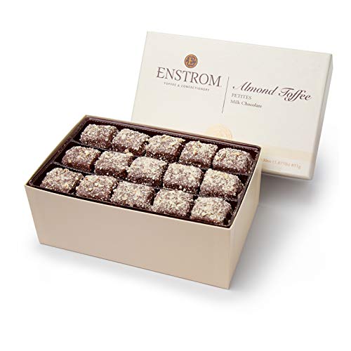 Enstrom Milk Chocolate Almond Toffee Petites 30oz box | Bite-siz...