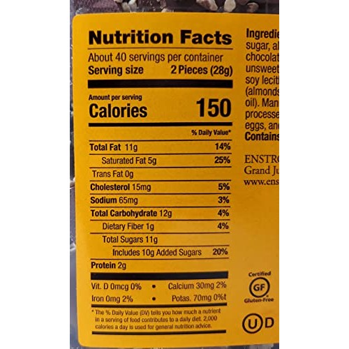 Almond Toffee Tub Milk, 2.5lb