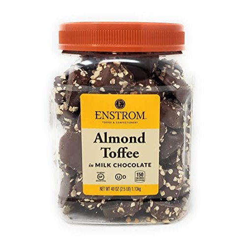 Almond Toffee Tub Milk, 2.5lb