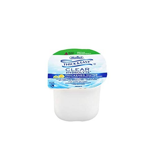 Thick &Amp; Easy Hydrolyte Thickened Water 4 Oz. Portion Cup Lemon F