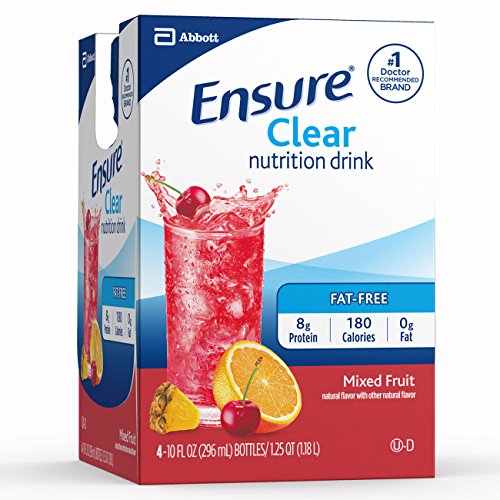 Ensure Clear Nutrition Drink, 0G Fat, 8G Of High-Quality Protein