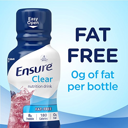 Ensure Clear Nutrition Drink, 0G Fat, 8G Of High-Quality Protein