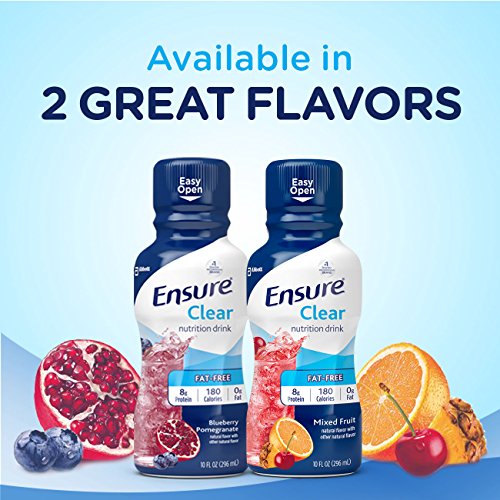 Ensure Clear Nutrition Drink, 0G Fat, 8G Of High-Quality Protein