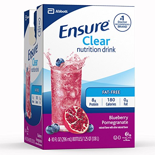 Ensure Clear Nutrition Drink, 0G Fat, 8G Of High-Quality Protein