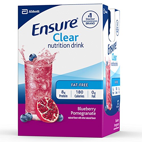 Ensure Clear Nutrition Drink, 0G Fat, 8G Of High-Quality Protein