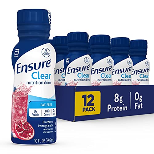 Ensure Clear Nutrition Drink, 0G Fat, 8G Of High-Quality Protein