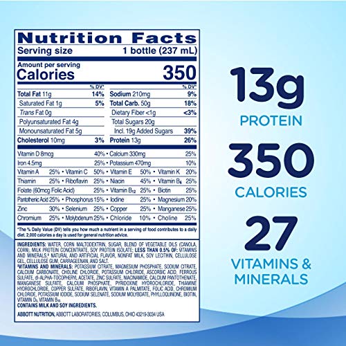 Ensure Plus Nutrition Shake With 13 Grams Of High-Quality Protei