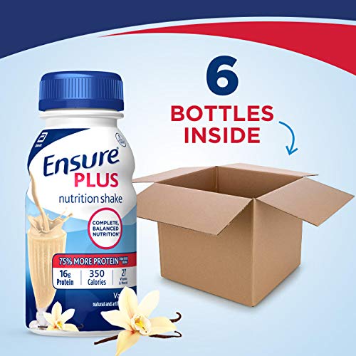 Ensure Plus Nutrition Shake With 16 Grams Of Protein, Meal Repla