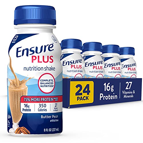 Ensure Plus Nutrition Shake With 16 Grams Of Protein, Meal Repla